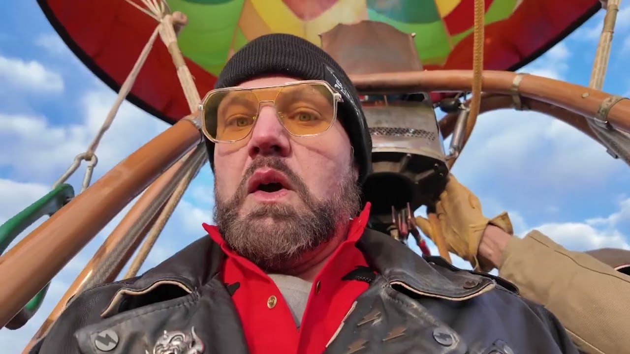 Adventures of Mr. Saturday Night in the Hot Air Balloon!!