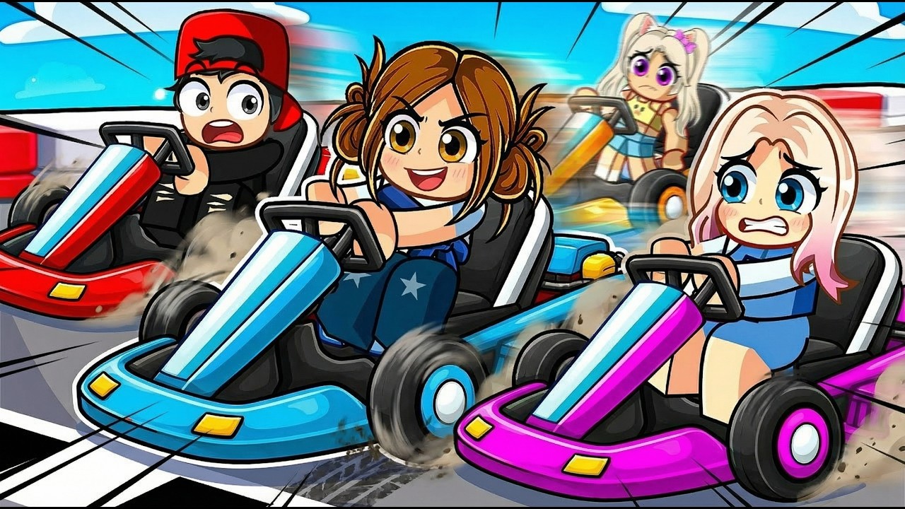 GO KART SAVAŞI! 🏎️ Güçlendikçe Yarış Değişiyor 🔥 Roblox Kart Wars