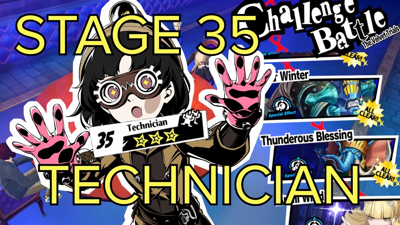 Пройти уровень 35 техника F2P (вроде как) в Persona 5: The Phantom X