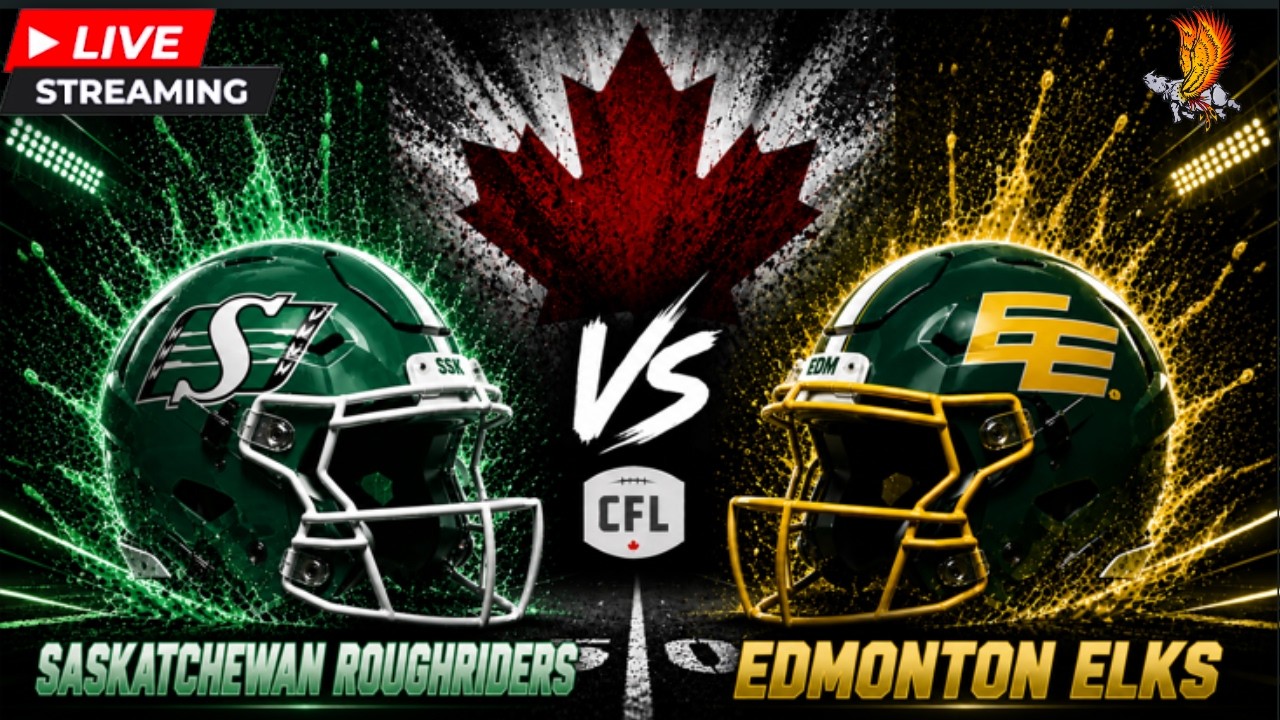 Saskatchewan Roughriders vs Edmonton Elks: CFL Week 9 Live Play by Play and Watch Party