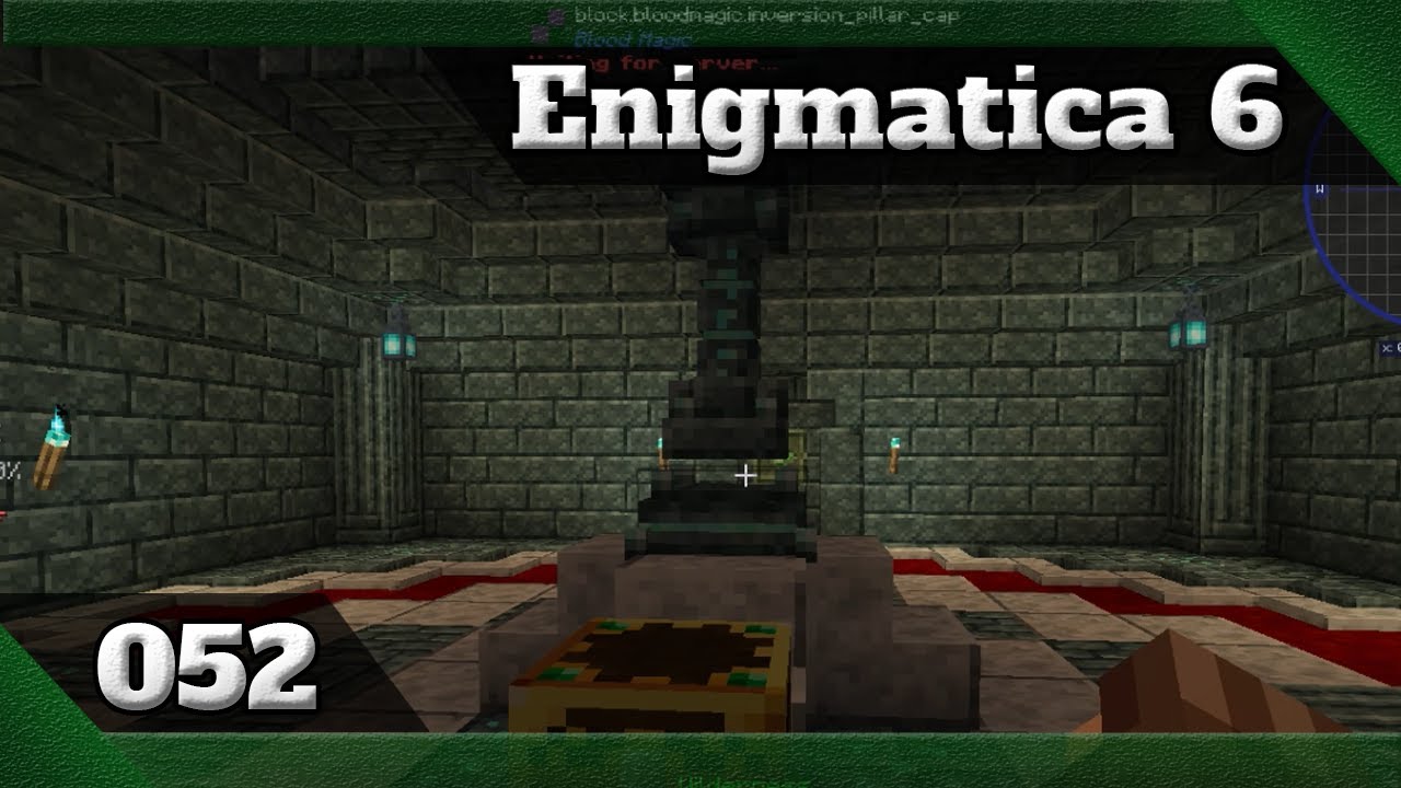 Enigmatica 6 Ep52 - Dimensão do Blood Realm, blood shard e saturetad tau fruit (pt/br)