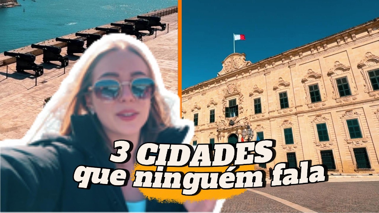 TOUR PELA MENOR CAPITAL DA EUROPA  VALLETTA EM MALTA