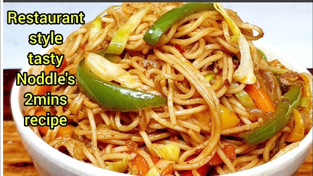 Restaurant style delicious 🤤egg Noddle's now at home || 2 minutes Egg chowmin recipe || easy recipe 