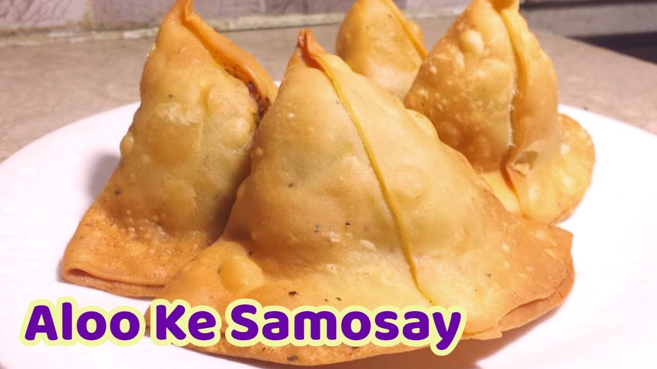 Homemade Aloo ke Samosay_How to make samosa at home_Samosa recipe