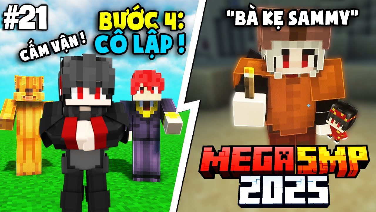 Thuyết &Acirc;m Mưu C&ocirc; Lập Băng Cướp Sa Mạc ?!! | KiraMC Minecraft MEGA SMP 2025 Tập 21