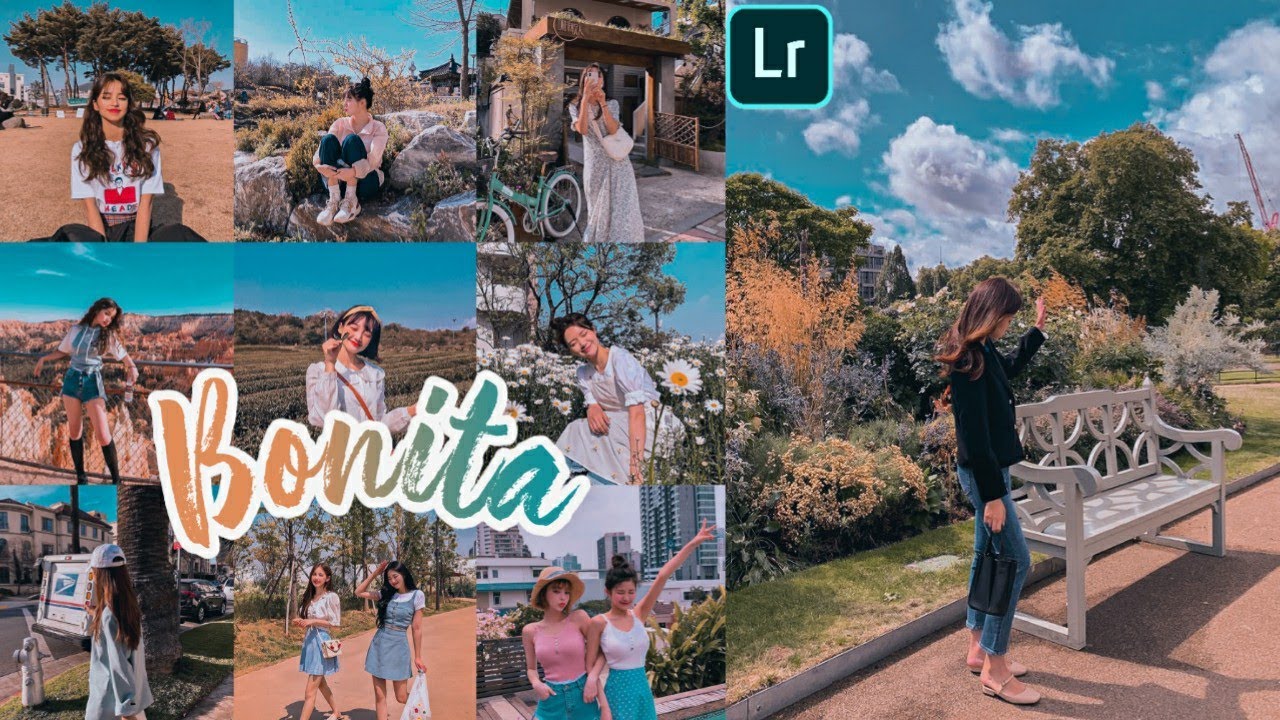 Bonita Preset - Lightroom Mobile Preset Free Dng - Aqua Green Tone