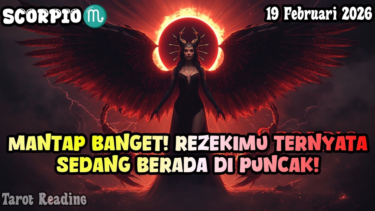 Scorpio♏ Mantap Banget! Rezekimu Ternyata Sedang Berada Di Puncak Hari Ini - Mata Zodiak