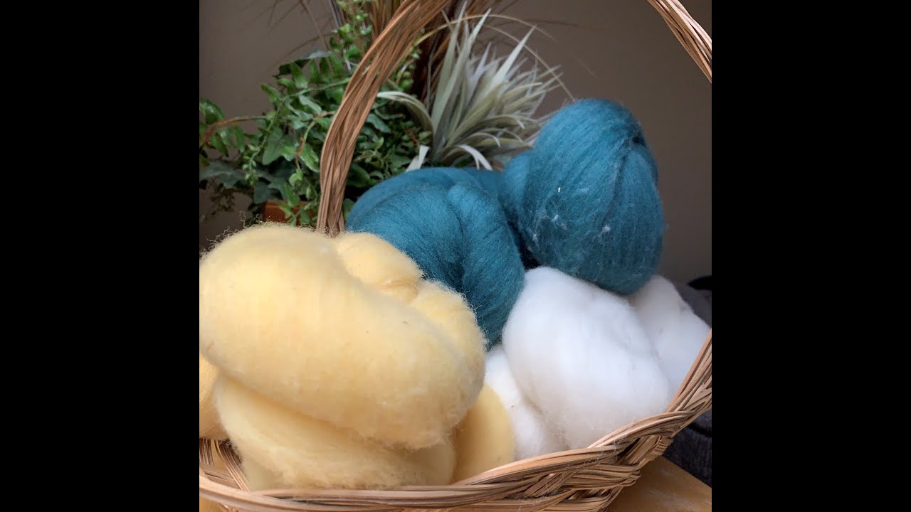 Drum carding  a Fine Fleece