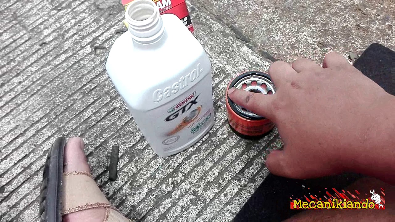 cambio de aceite y filtro toyota yaris