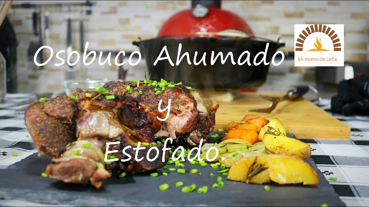 Codillo de Cerdo Ahumado y Estofado.  Kamado Joe | RDGrillmaster