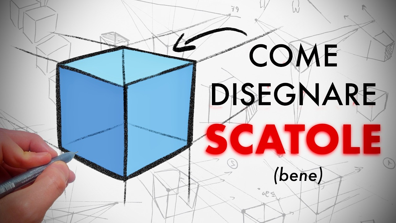 Come disegnare SCATOLE in maniera corretta | TUTORIAL