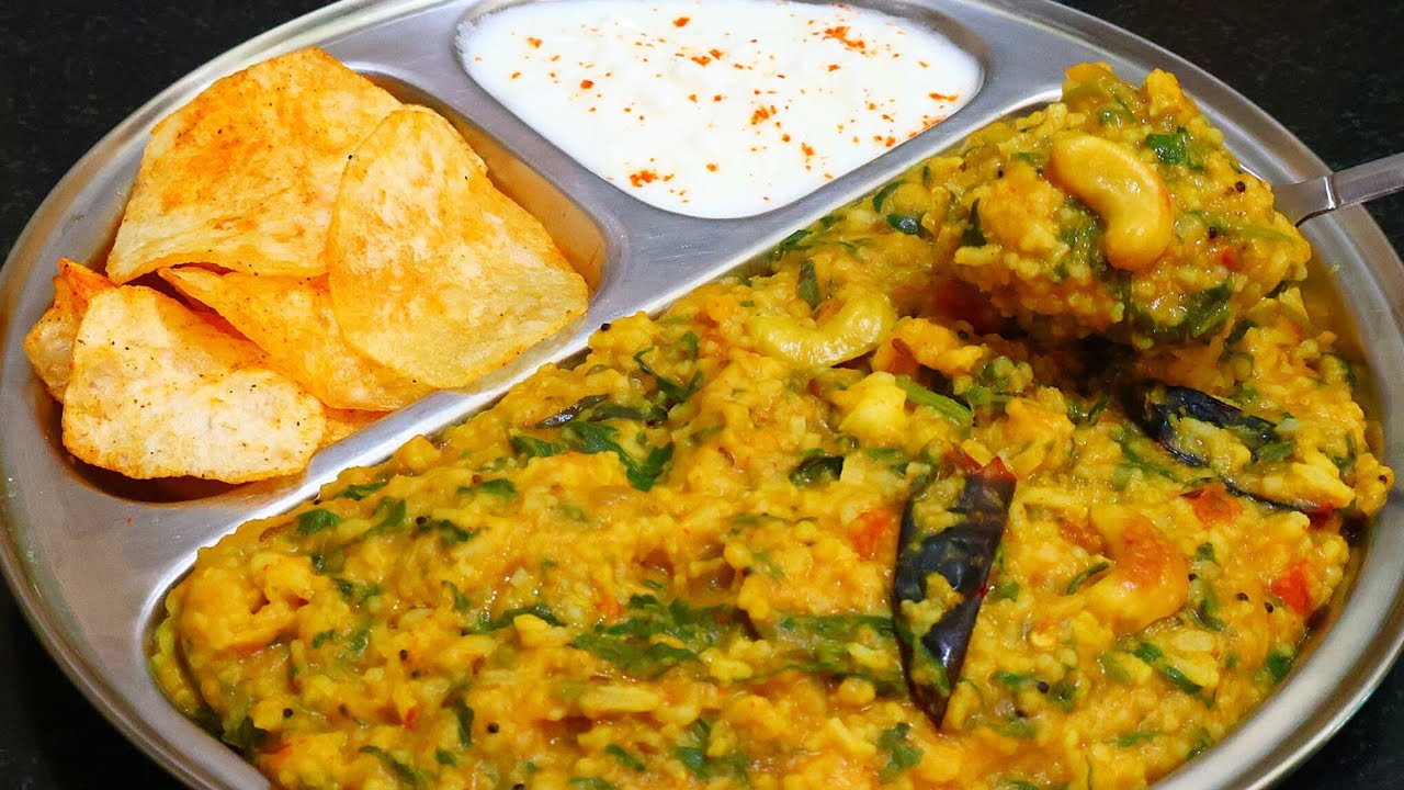 பாலக் தால் கிச்சடி🔥🔥இந்த முறையில் செஞ்சி பாருங்க ரொம்ப👌சூப்பரா இருக்கும்😋|South South Indian Cooking
