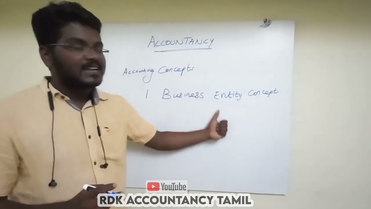 Are you a Beginner Let's learn Accounting Concepts in Tamil|Business Entity Concept|வணிக தனித்தன்மை