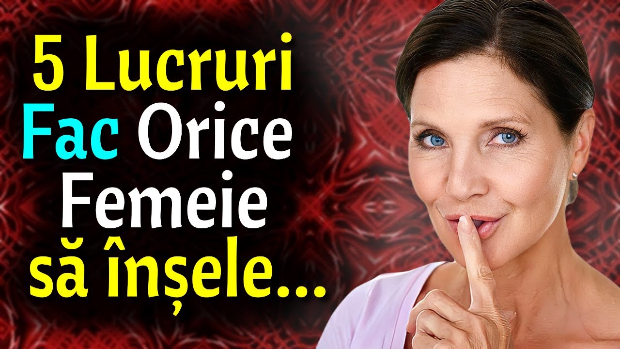 Cele mai FRECVENTE motive pentru care &Icirc;NŞALĂ femeile | Cunoașterea Vieţii