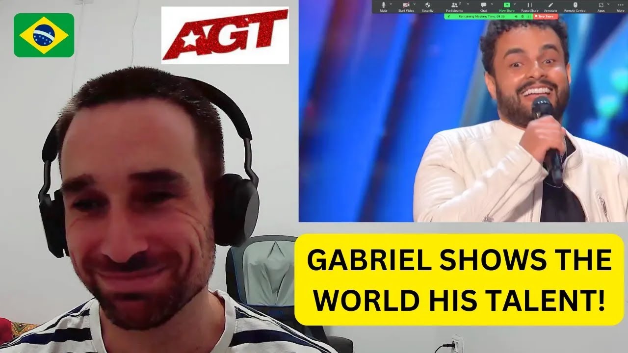 Gabriel Henrique - AGT - Golden Buzzer Reaction!