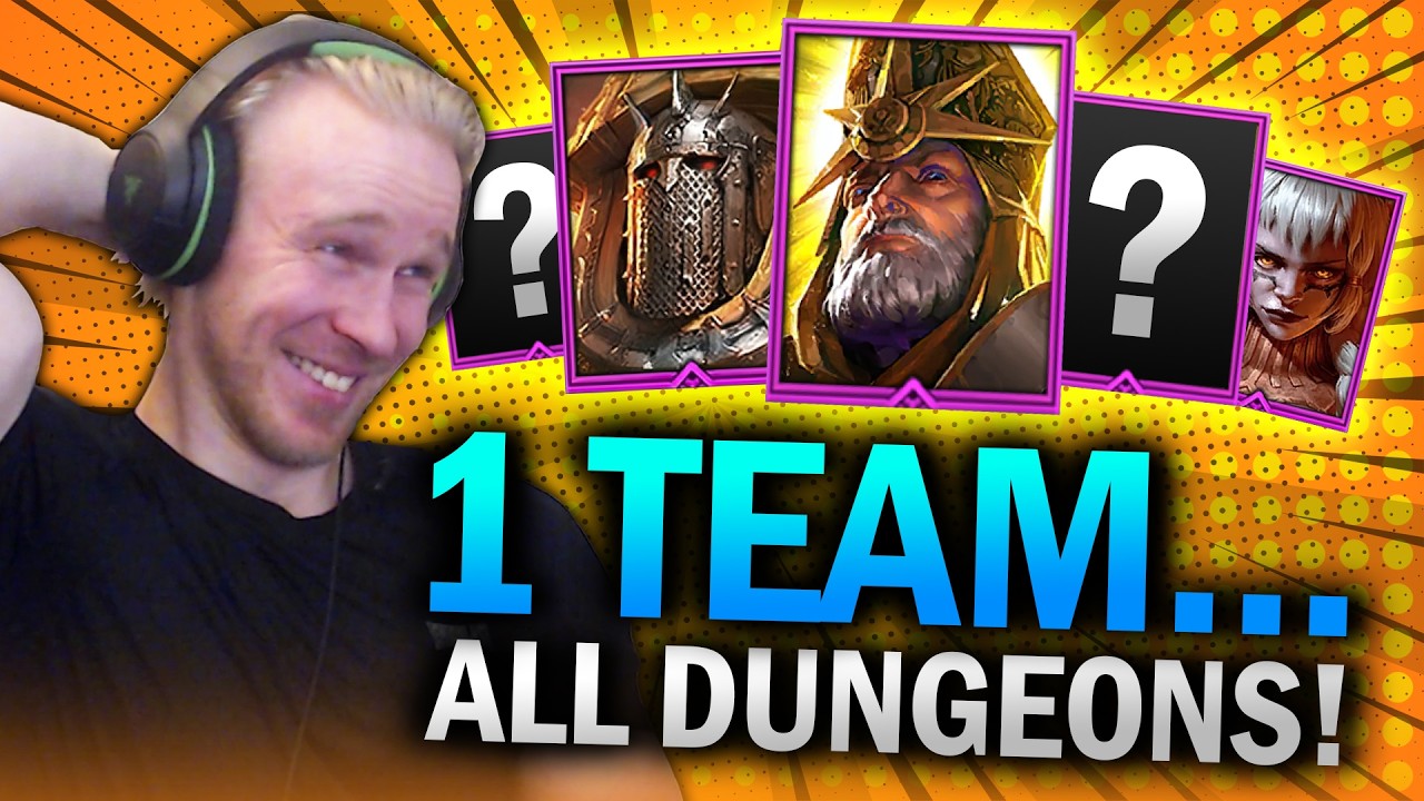 ALL EPIC CHAMPION TEAM that clears EVERY DUNGEON - Raid Shadow Legends Best Epics