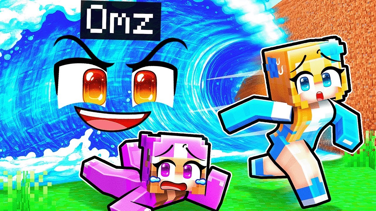 Becoming a TSUNAMI To Troll My Crazy Fan Girls In Minecraft!