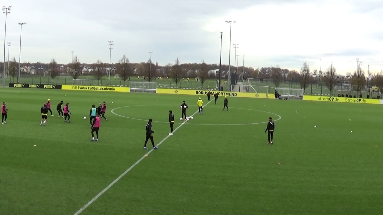 BVB Training: Spielform 7vs3 auf 2 Spielfelder