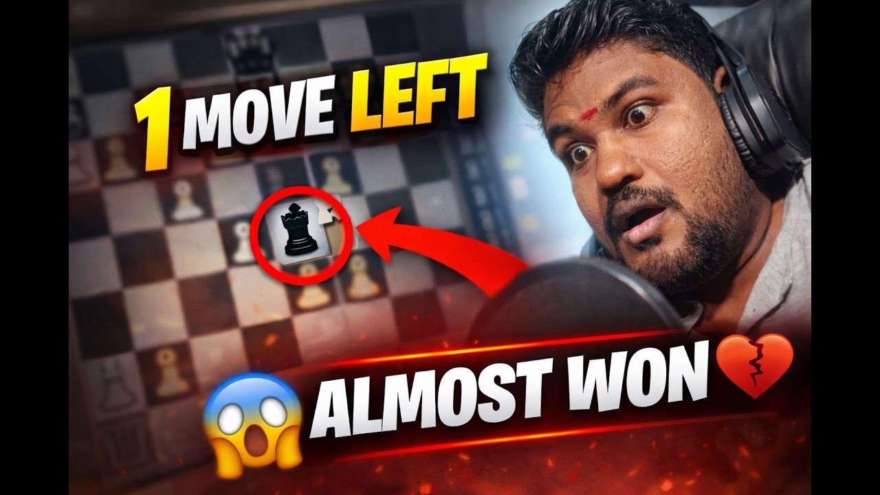 99% Win Position… But 😭 | VTS Gaming Chess Clutch Moment ♟️@VTSGAMING-mj6tq