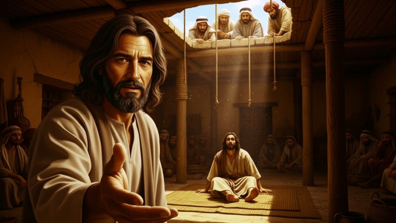 Jesus healed the paralytic through the faith of his friends! Your faith will triple after listening.
