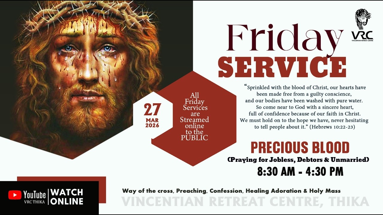 FRIDAY SERVICE (27- MARCH  - 2026)