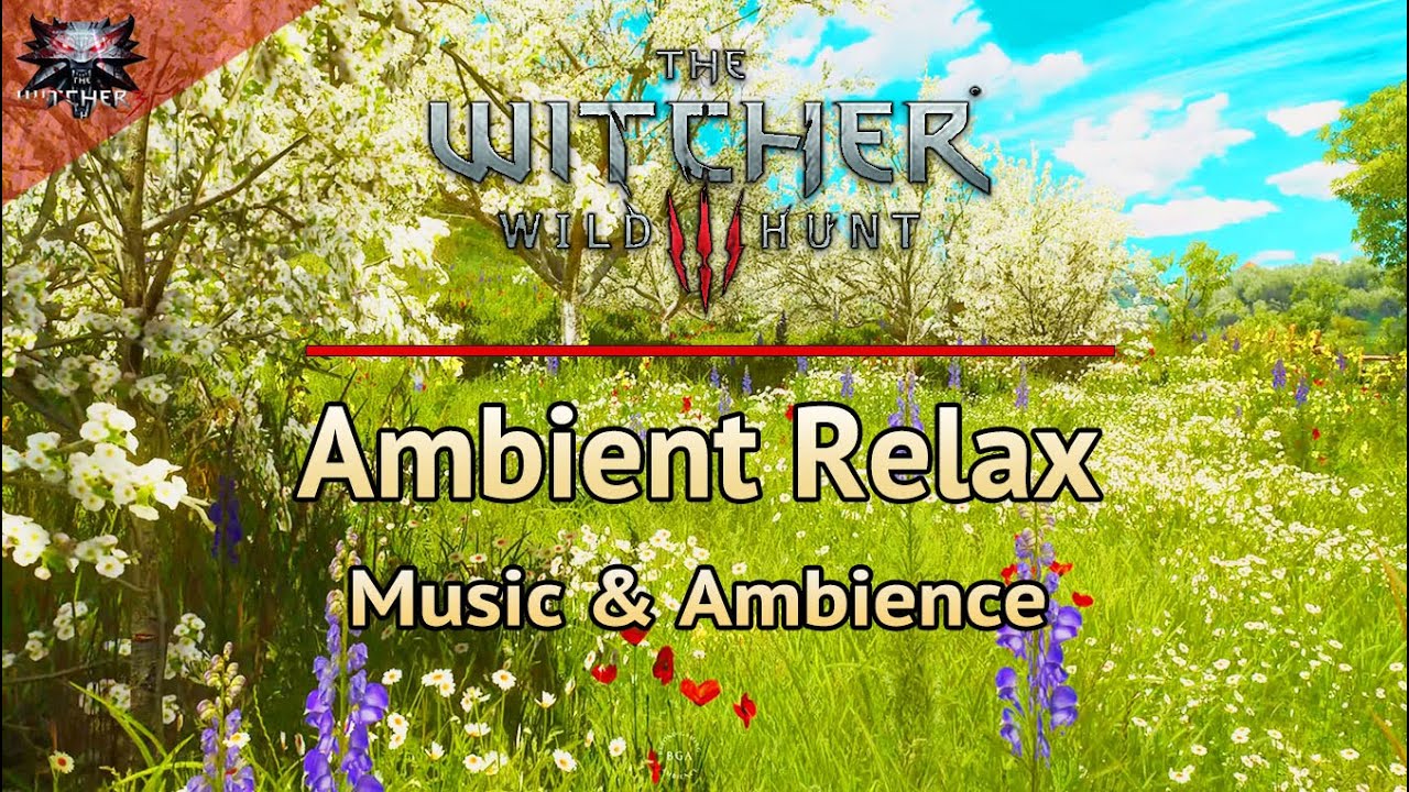 The Witcher 3 Relaxing Ambient Music | 4 Hours of Emotional and Relaxing Soundtrack and Ambience