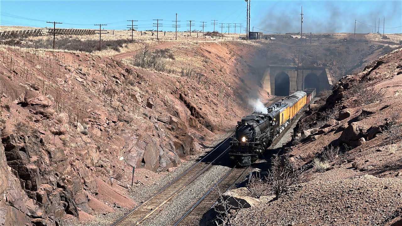 AWAKENED GIANT — Big Boy 4014’s Test Run Over Sherman Hill