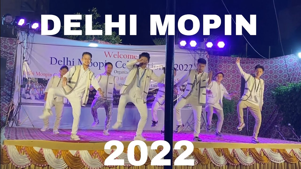 Aalo boys at delhi (Mopin dance) , Delhi Mopin 2022 | Northeast festival