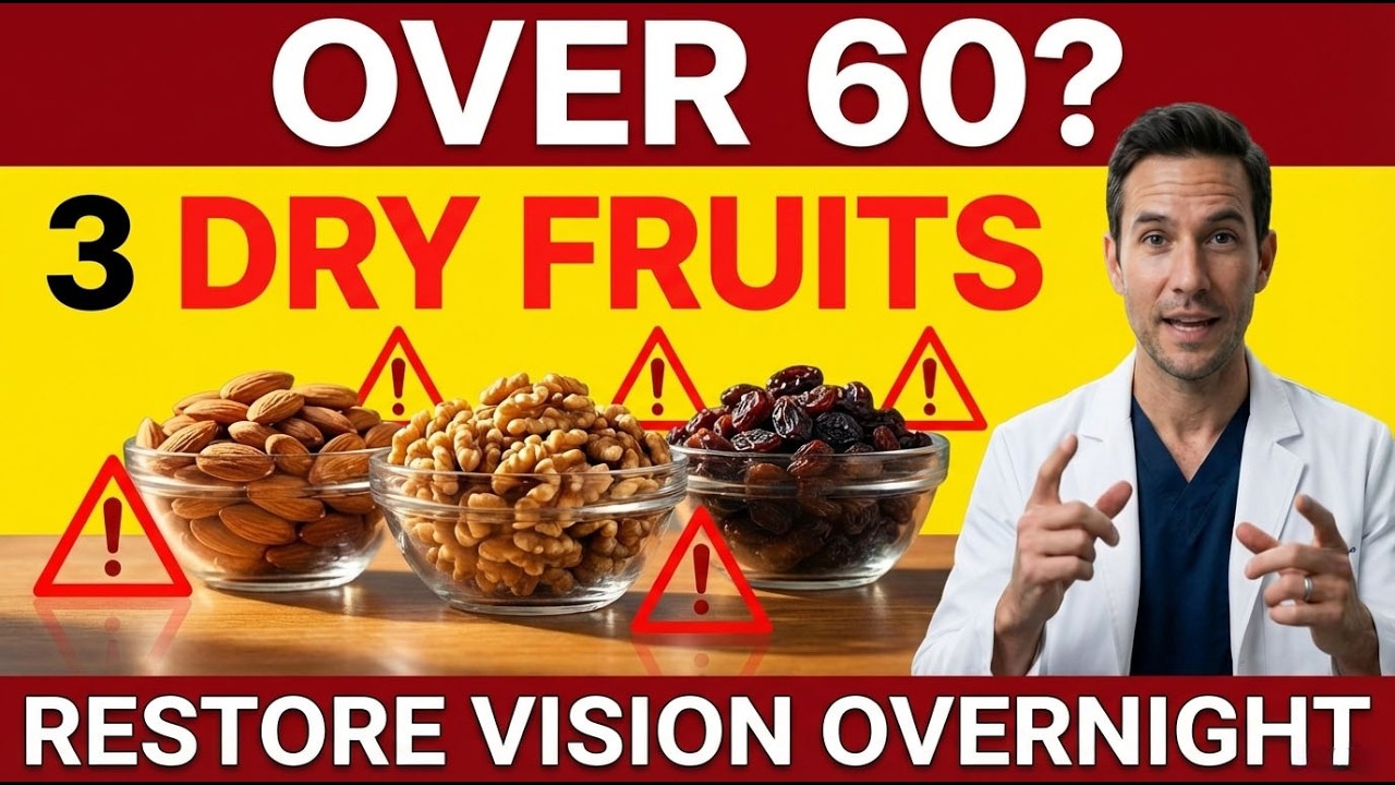 Over 60? 3 Dry Fruits That Restore Vision While You Sleep | Dr. Matthew Harris