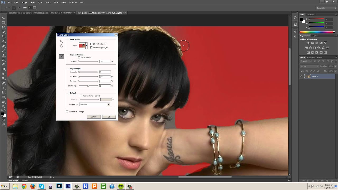 Photoshop 101 - How To Remove a Background With a lot of Hair (Photoshop CS3-CS6)