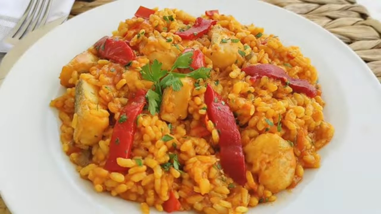 🐟 ARROZ con Bacalao, una Receta Fácil con Rico Sabor en pocos minutos