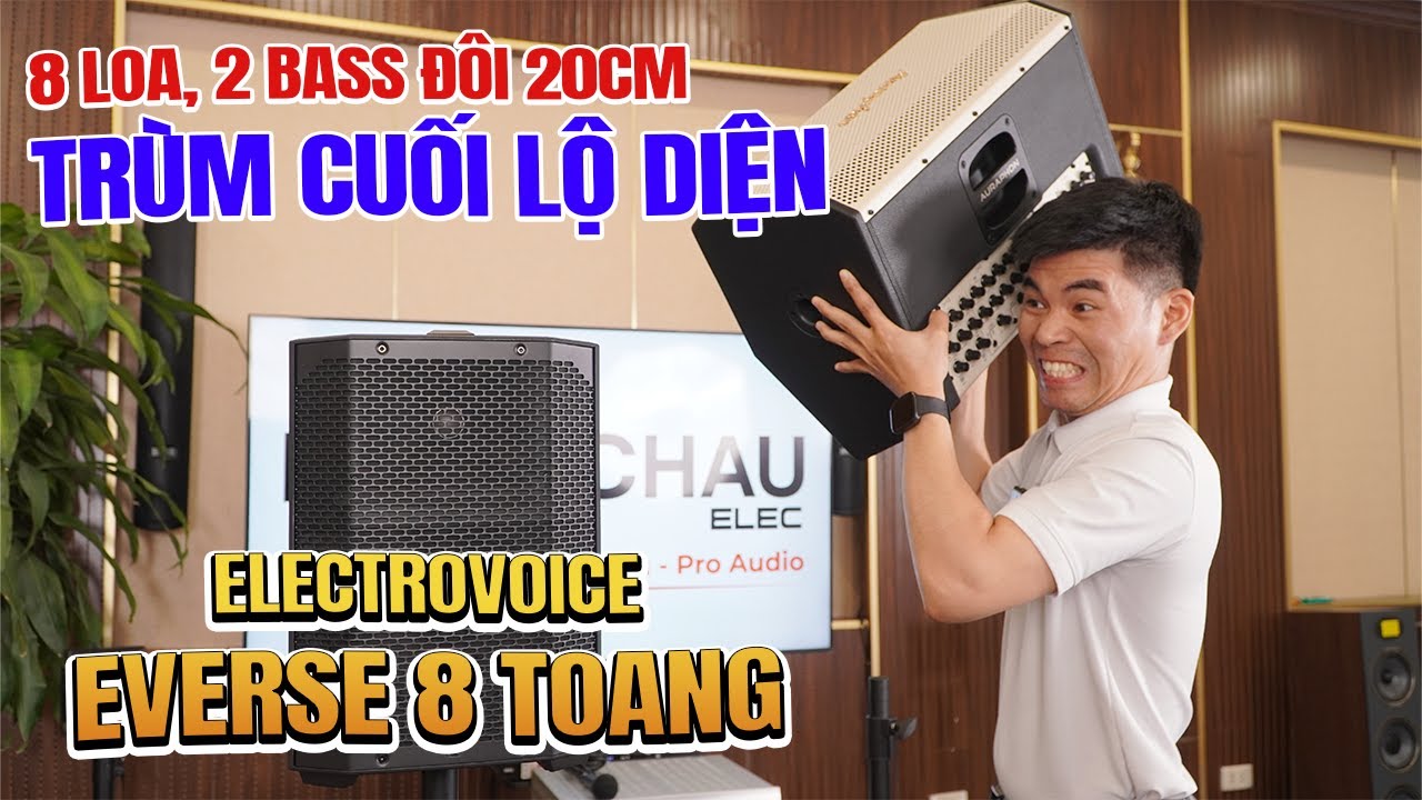 SO KÈ TOÀN DIỆN: Auraphon Ms7 & Electrovoice Everse 8 - Ai mới là TRÙM CUỐI loa di động
