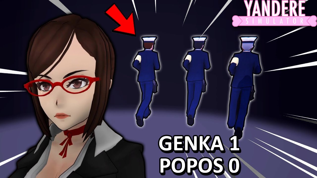 ЭТА ОШИБКА ПОЗВОЛЯЕТ ВАМ УБЕЖАТЬ ОТ ПОЛИЦИИ С ПОМОЩЬЮ ГЕНКИ - Мифы о Yandere Simulator