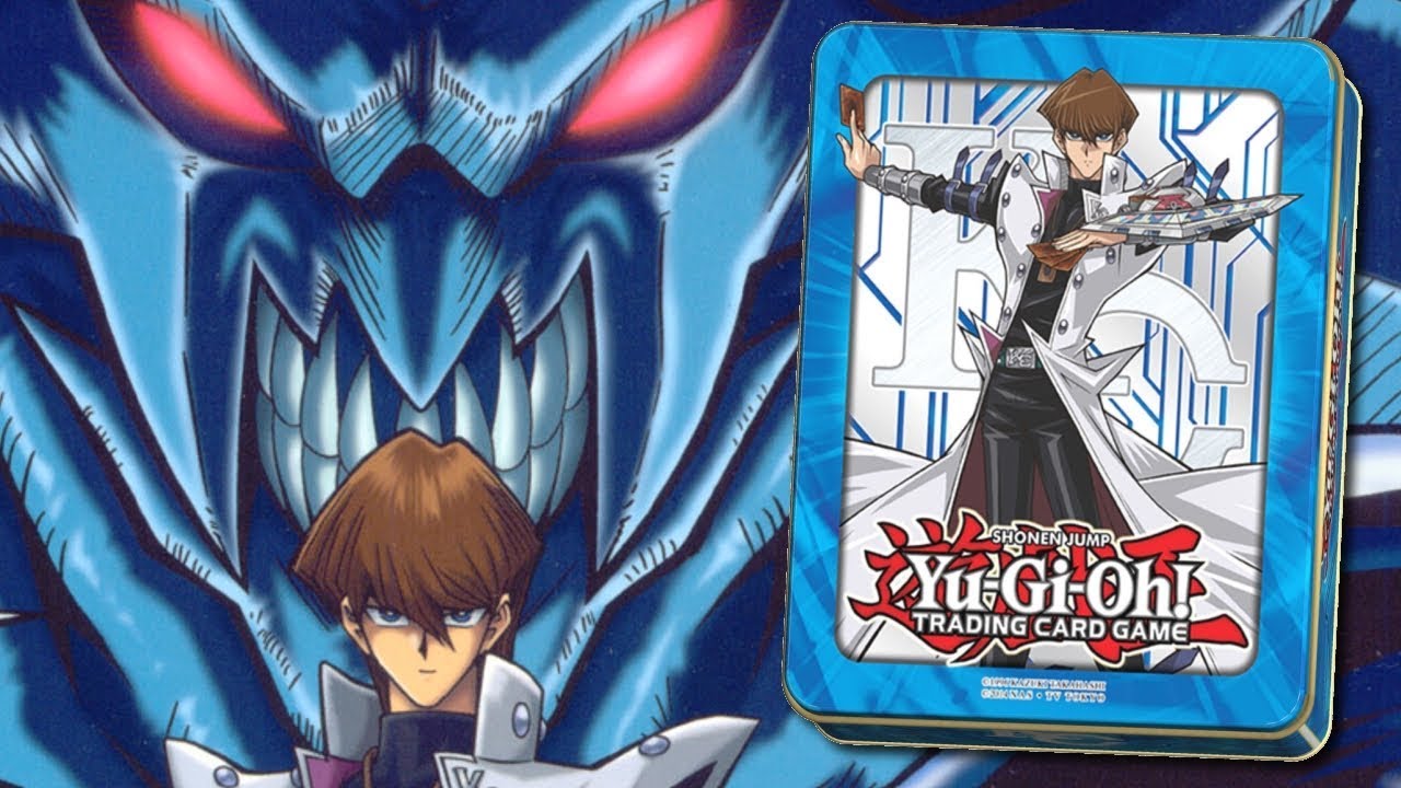 UNBOXING MEGA LATA DE SETO KAIBA CARTAS YU GI OH