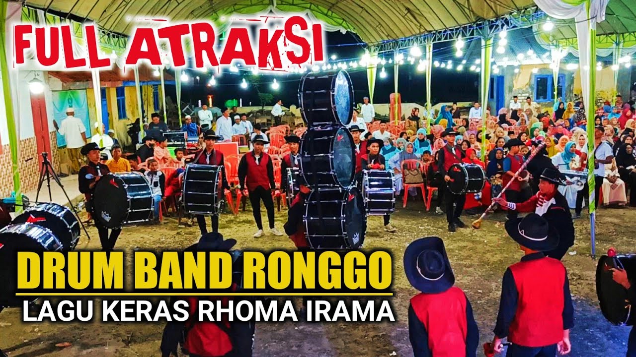 DRUM BAND YANG LAGI VIRAL DENGAN LAGU RHOMA IRAMA.// RONGGOSUKOWATI DUTA SWARA