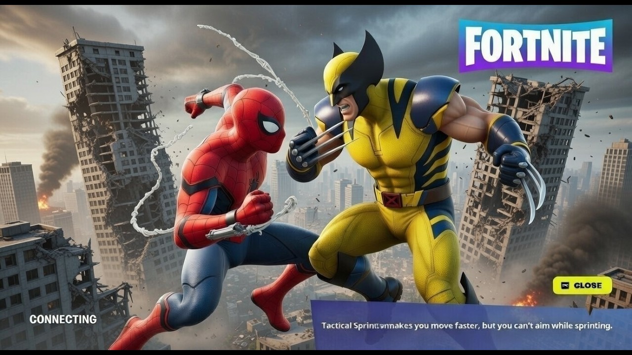 Wolverine x Spider-man Insane Fortnite (PC) Gameplay