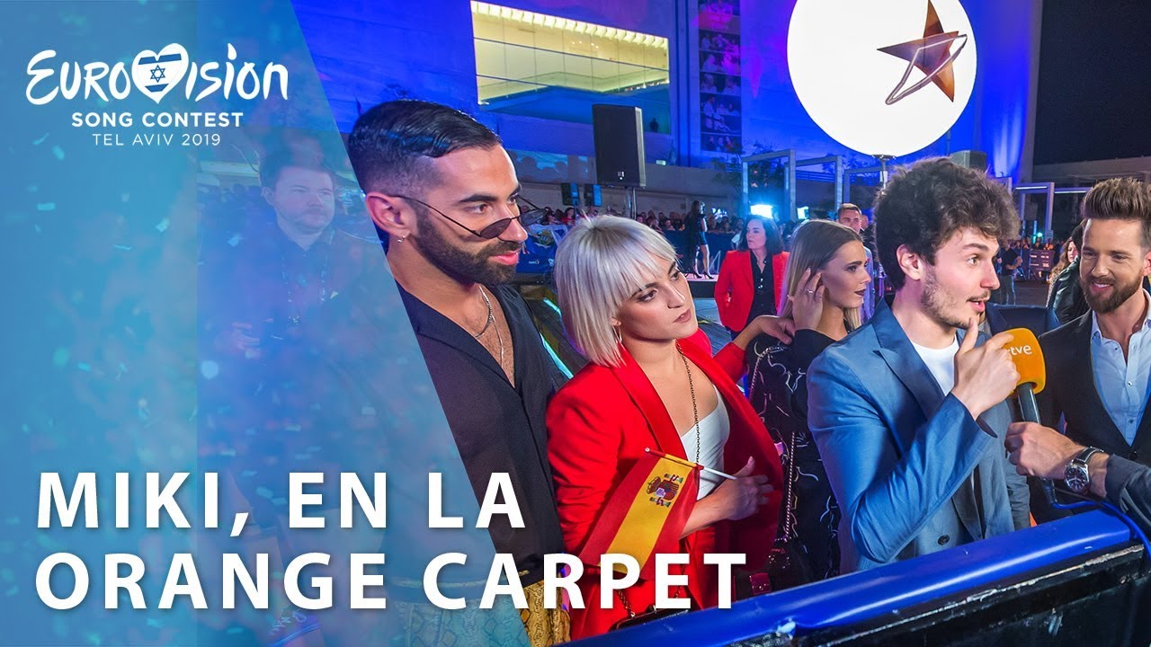 Miki, en la Orange Carpet de la Welcome Party (Entrevista) | Eurovisión 2019