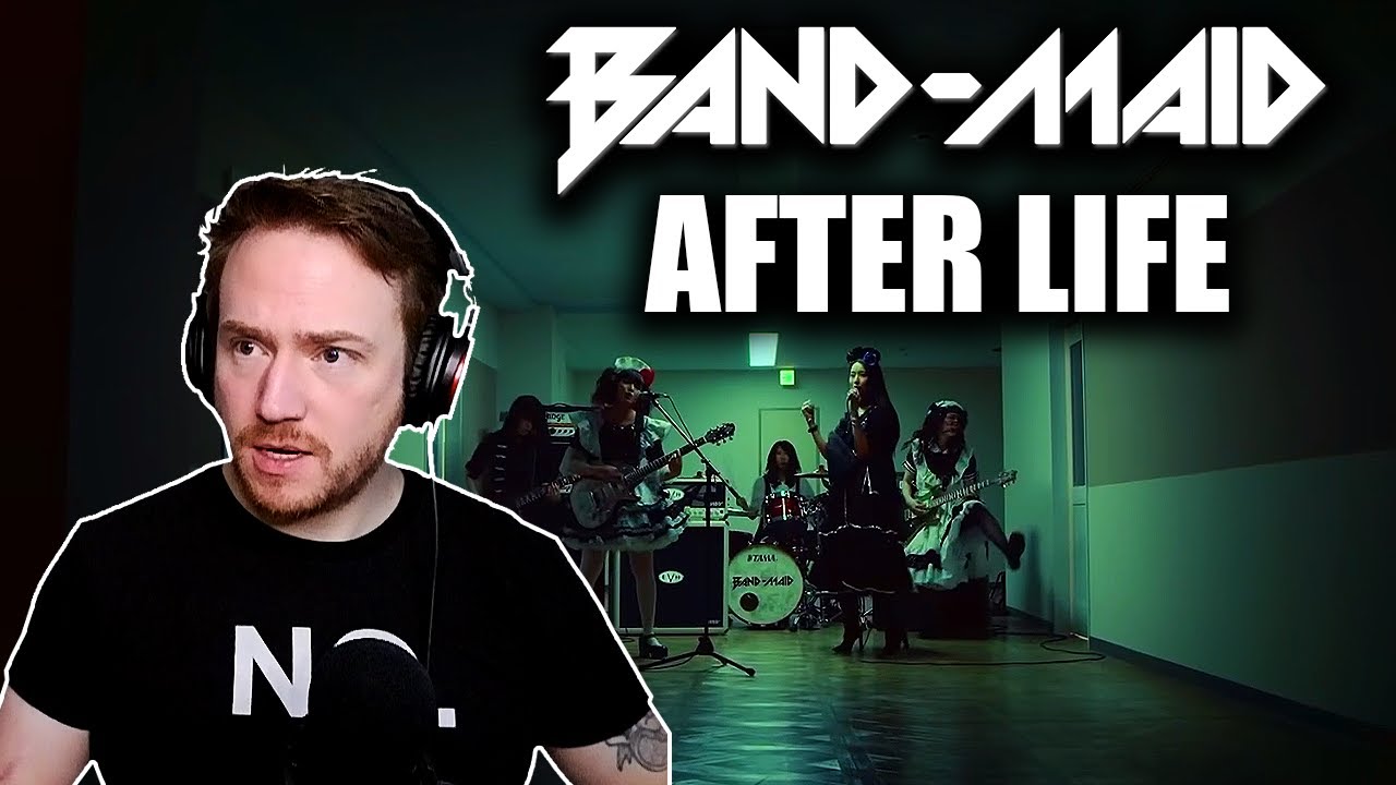 REACTING to BAND MAID (After Life) 👻👻👻