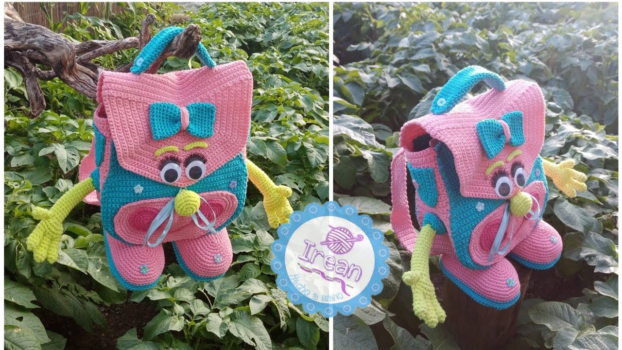 Mochila amigurumi!!#mochila #amigurumis