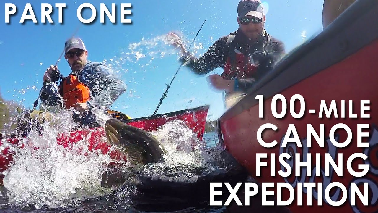 100 Mile Canoe Fishing Adventure - Part 1 | Field Trips with Robert Field