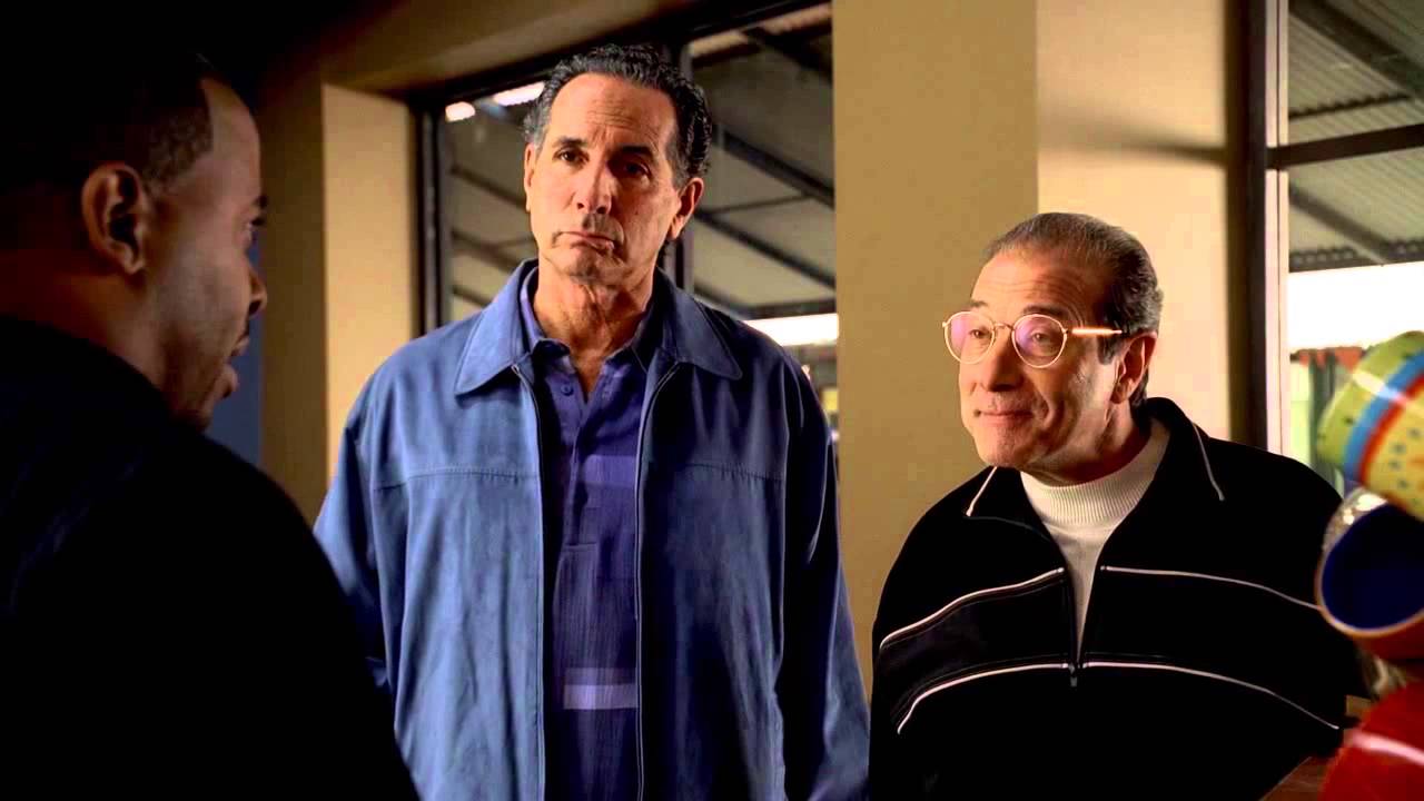 The Sopranos - Patsy and Burt failed extortion attempt at 