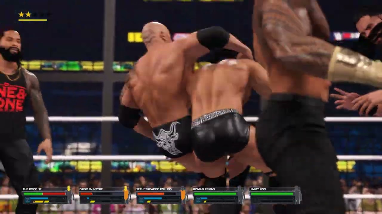 6 Men Elimination Chamber