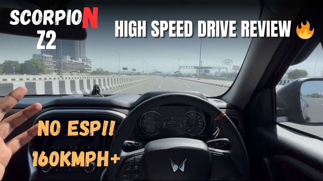 उम्मीद से ज़्यादा कर दिखाया इसने तो🔥😍- SCORPIO N Z2 (NON ESP) HIGH SPEED DRIVE REVIEW