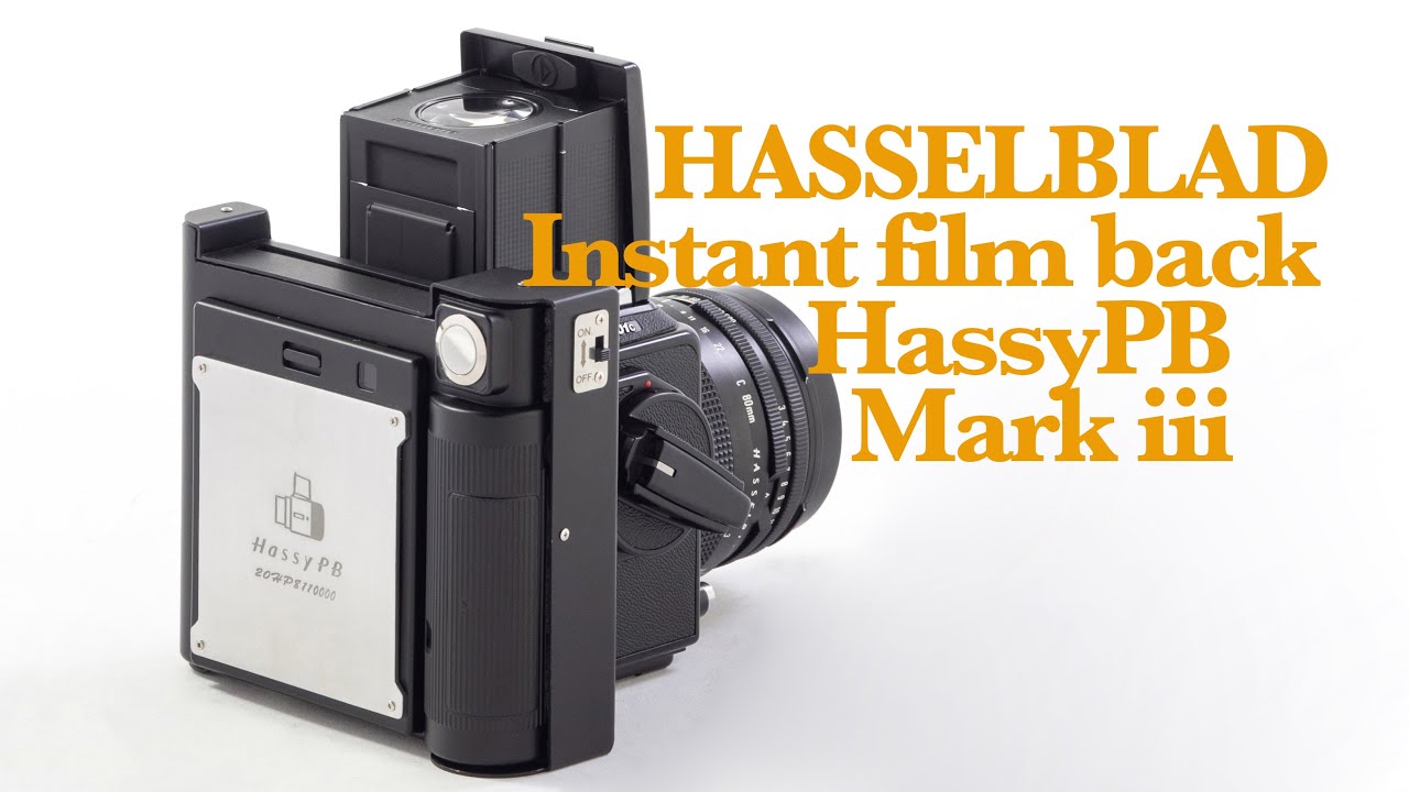 En : Thai sub : New** Hasselblad instant film back, 