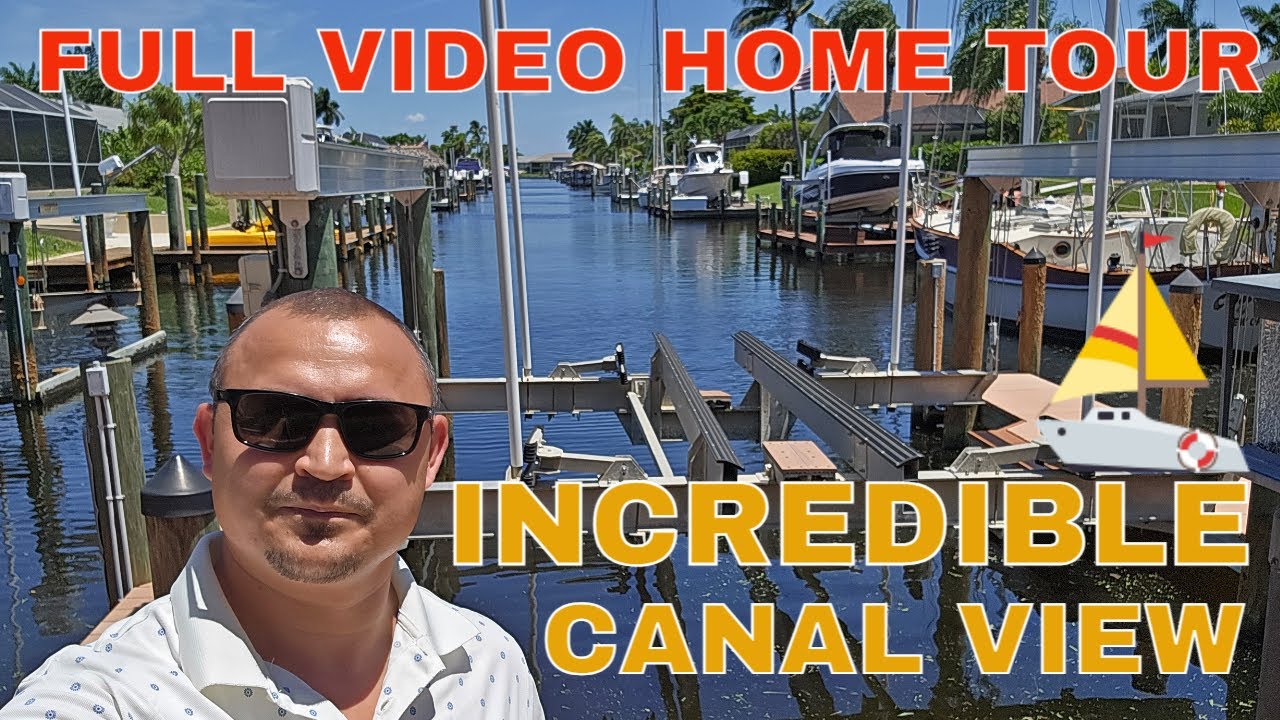 [SOLD] INCREDIBLE CANAL VIEW! Full Video Tour of a Gulf Haven Retreat in Cape Coral, FL