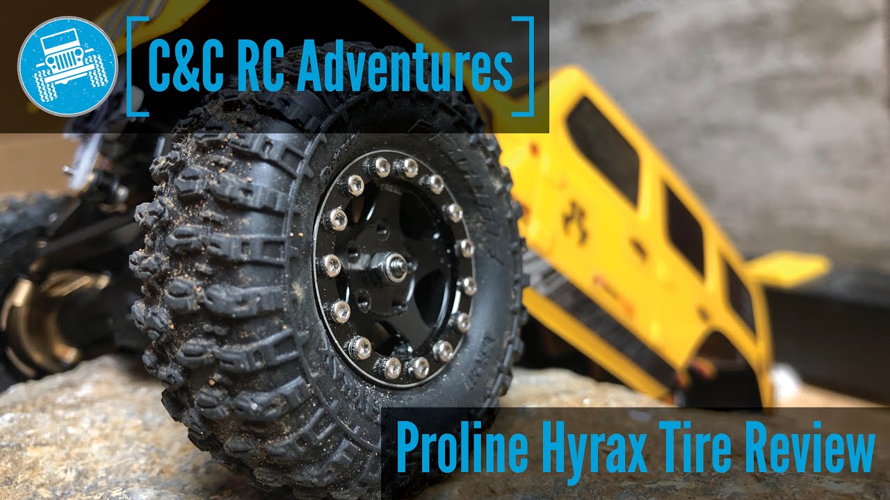 Axial SCX24 - Pro-Line Hyrax 1.0 Tire Review - C&C RC Adventures