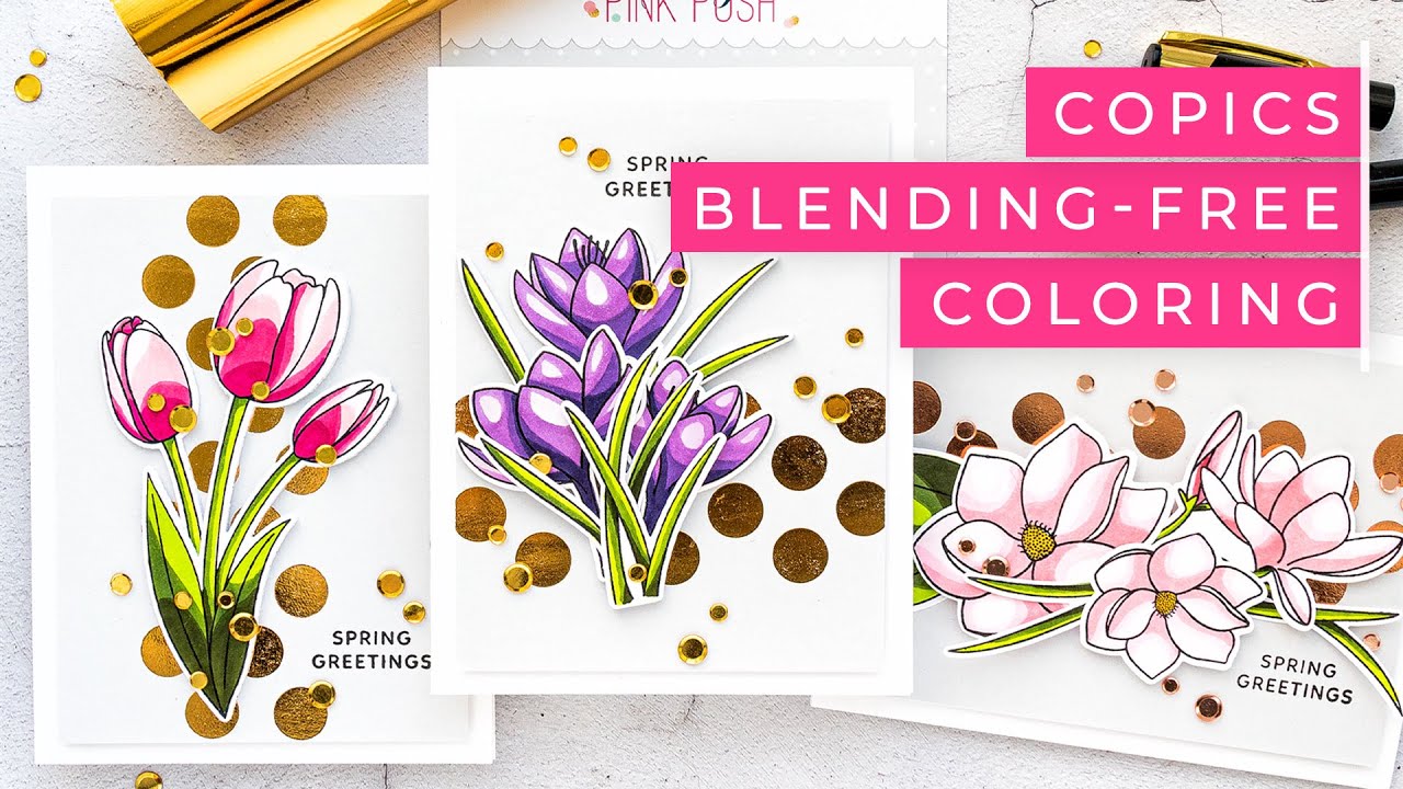 Copic Blending-Free Coloring