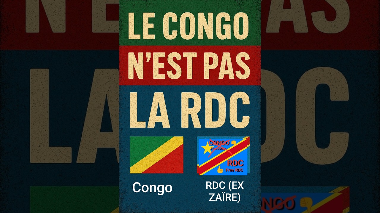 STOP à la confusion : Le Congo n’est PAS la RDC !