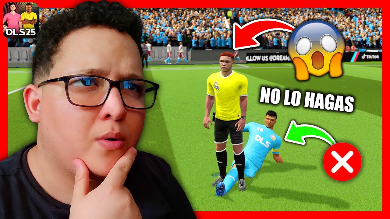 ¿QUE PASARIA SI SE LESIONA EL ARBITRO en DLS 25? 😢
