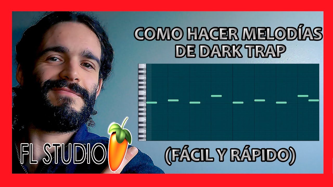 como hacer MELODIAS de DARK TRAP en FL Studio | TUTORIAL